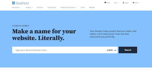 bluehost-best domain providers in india 2022