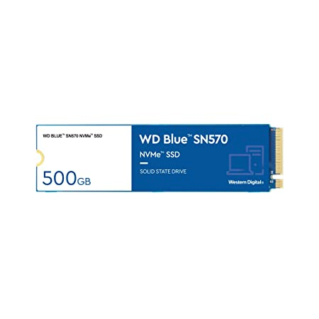 Western Digital Blue SN570 NVMe 500GB SSD