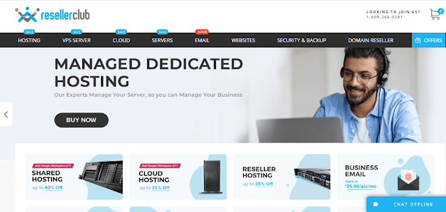 ResellerClub - Best Web Hostings in India 2022