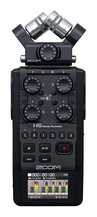 Zoom H6 Portable Recorder jpg