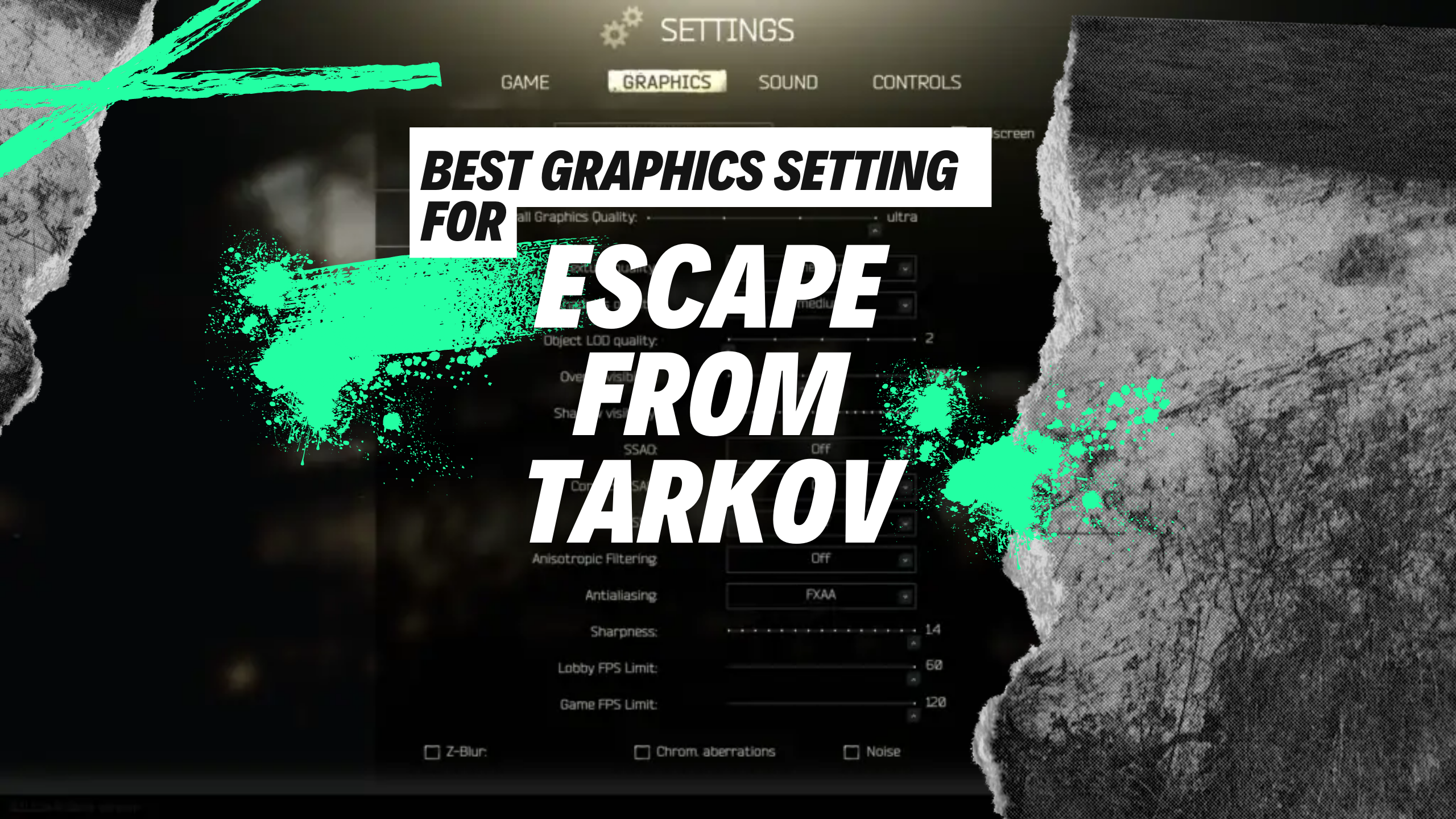 Enhance your gameplay in Escape from Tarkov with our comprehensive guide to the best graphics settings.