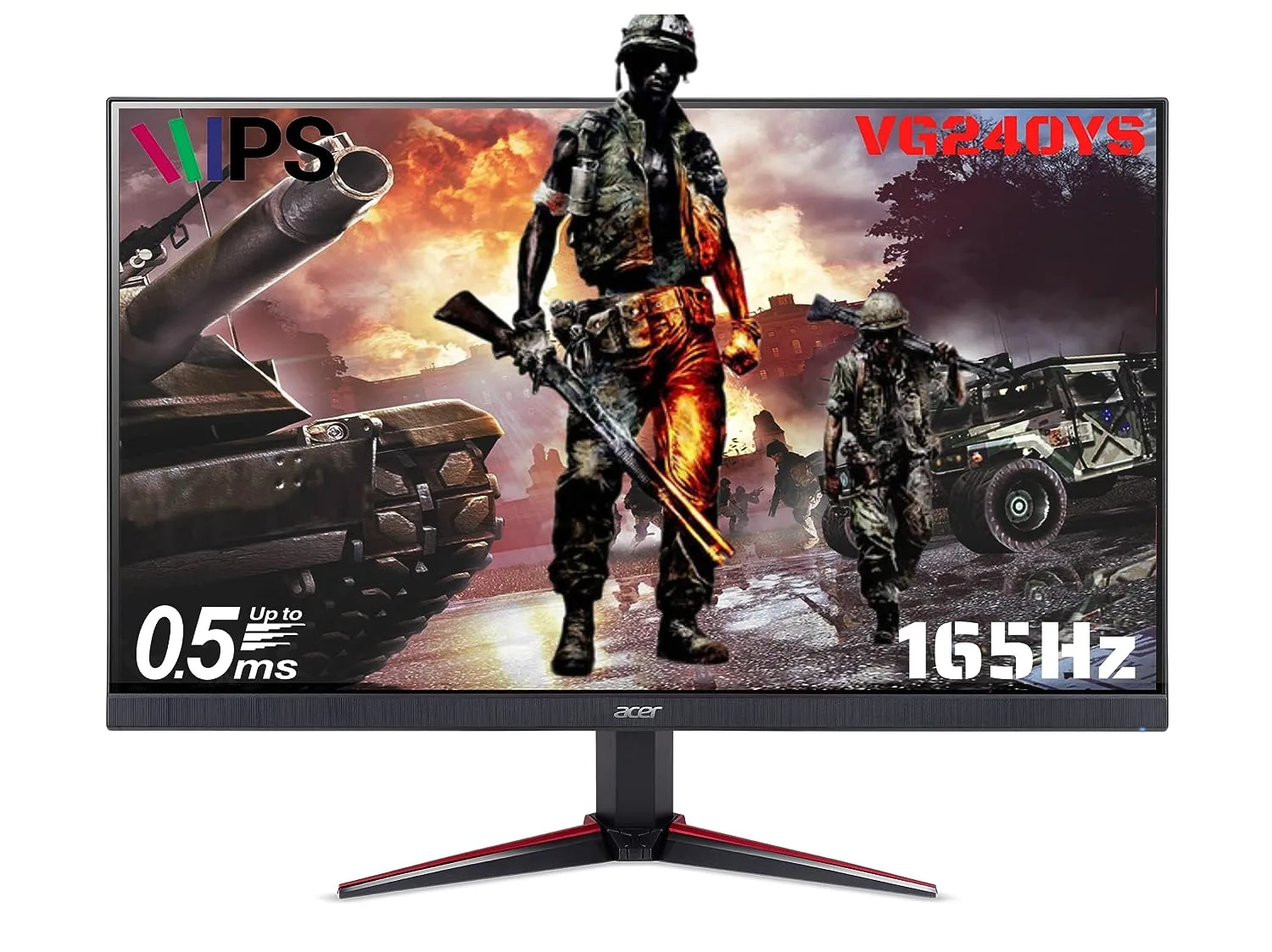 Acer Nitro VG240YS 144hz refresh rate gaming monitor jpg