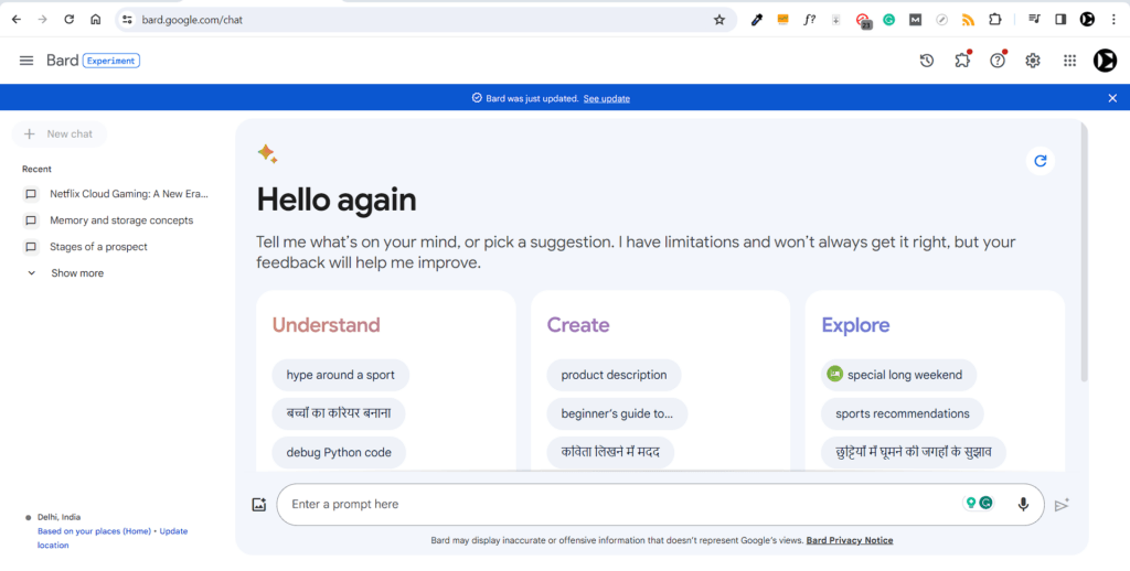 Bard - Best Generative AI Tools