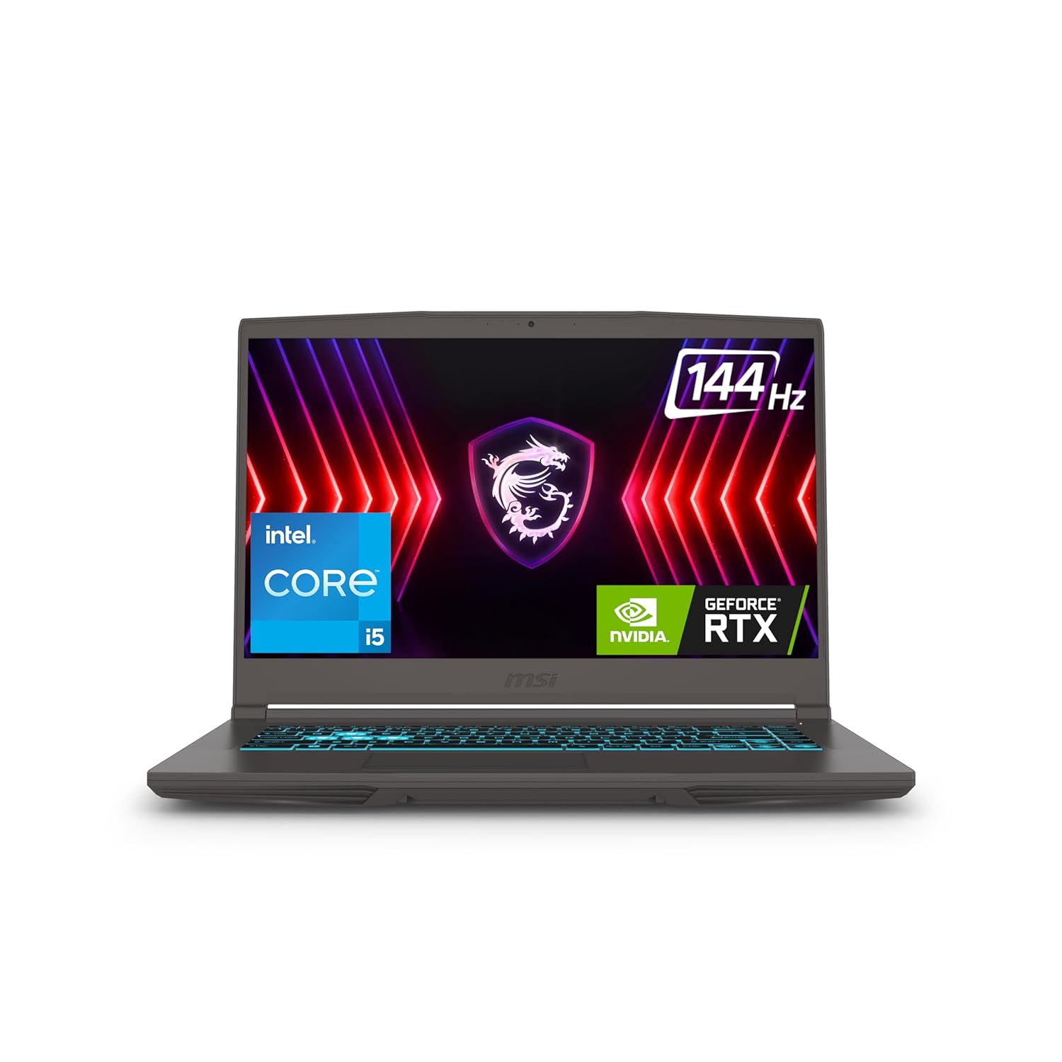 MSI Thin 15, Intel 12th Gen. i5-12450H, 40CM FHD
