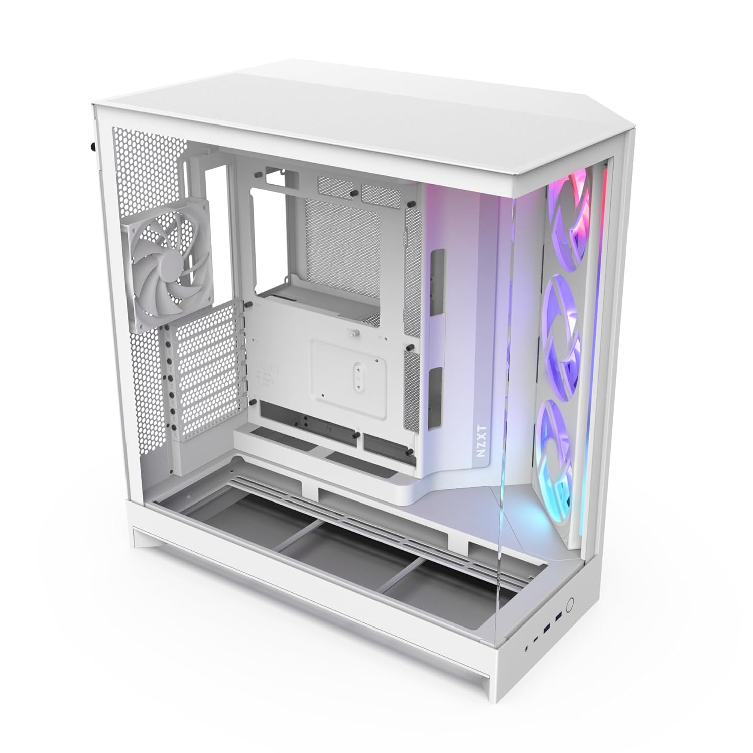 NZXT H9 Flow RGB (2025) Large Dual-Chamber Mid-Tower Computer Case