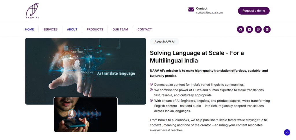 Naav AI - 5 Emerging Indian AI Startups in 2025 You Haven’t Heard Of (But Should)